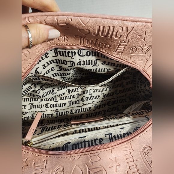 Juicy Couture Pink Taffy Daydreamer satchel. - Picture 9 of 15